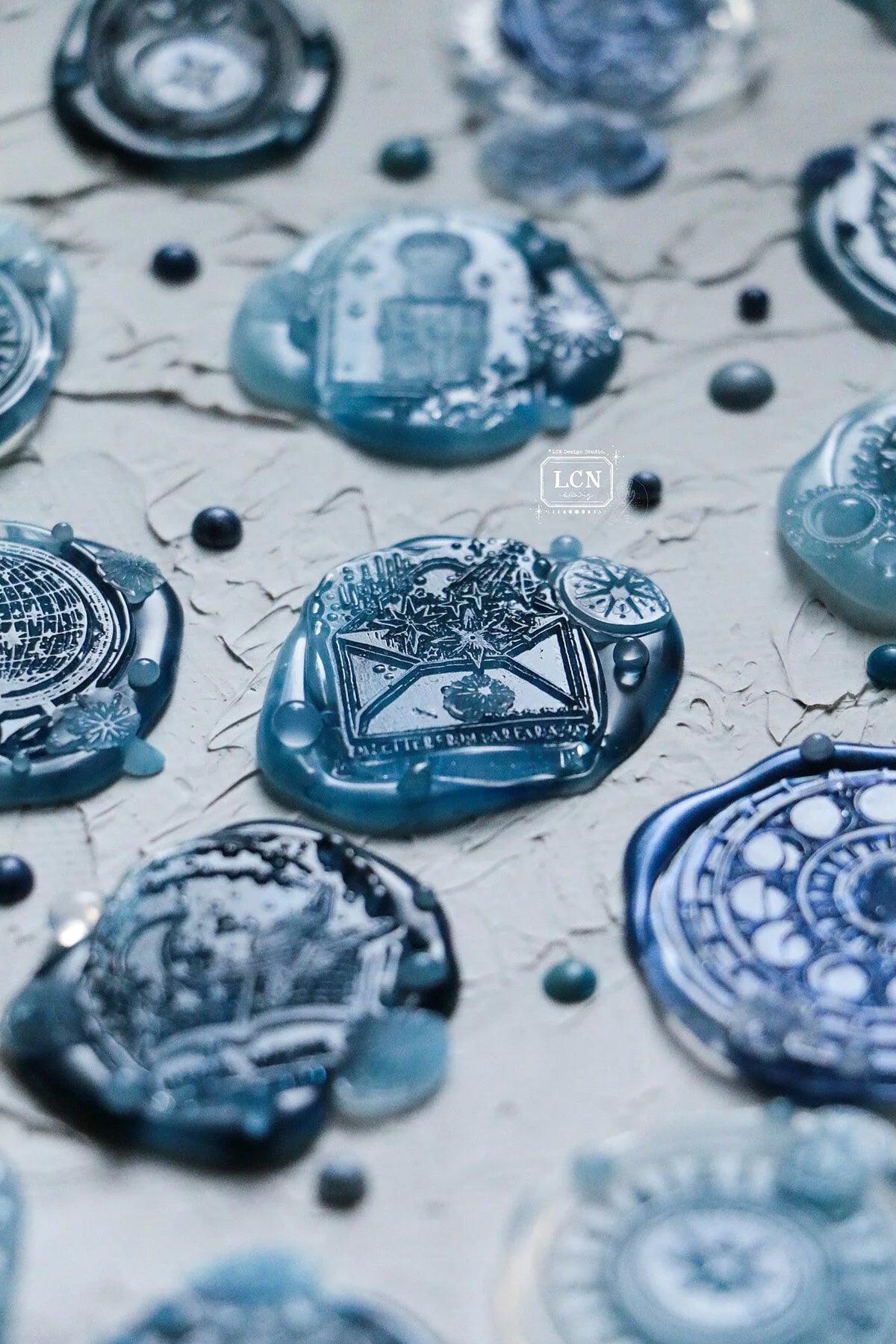 LCN Design Studio: Pieces of the Universe Wax Seal Stamps