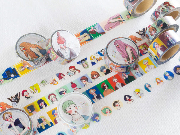 La Dolce Vita Washi Tape: Girls Portrait