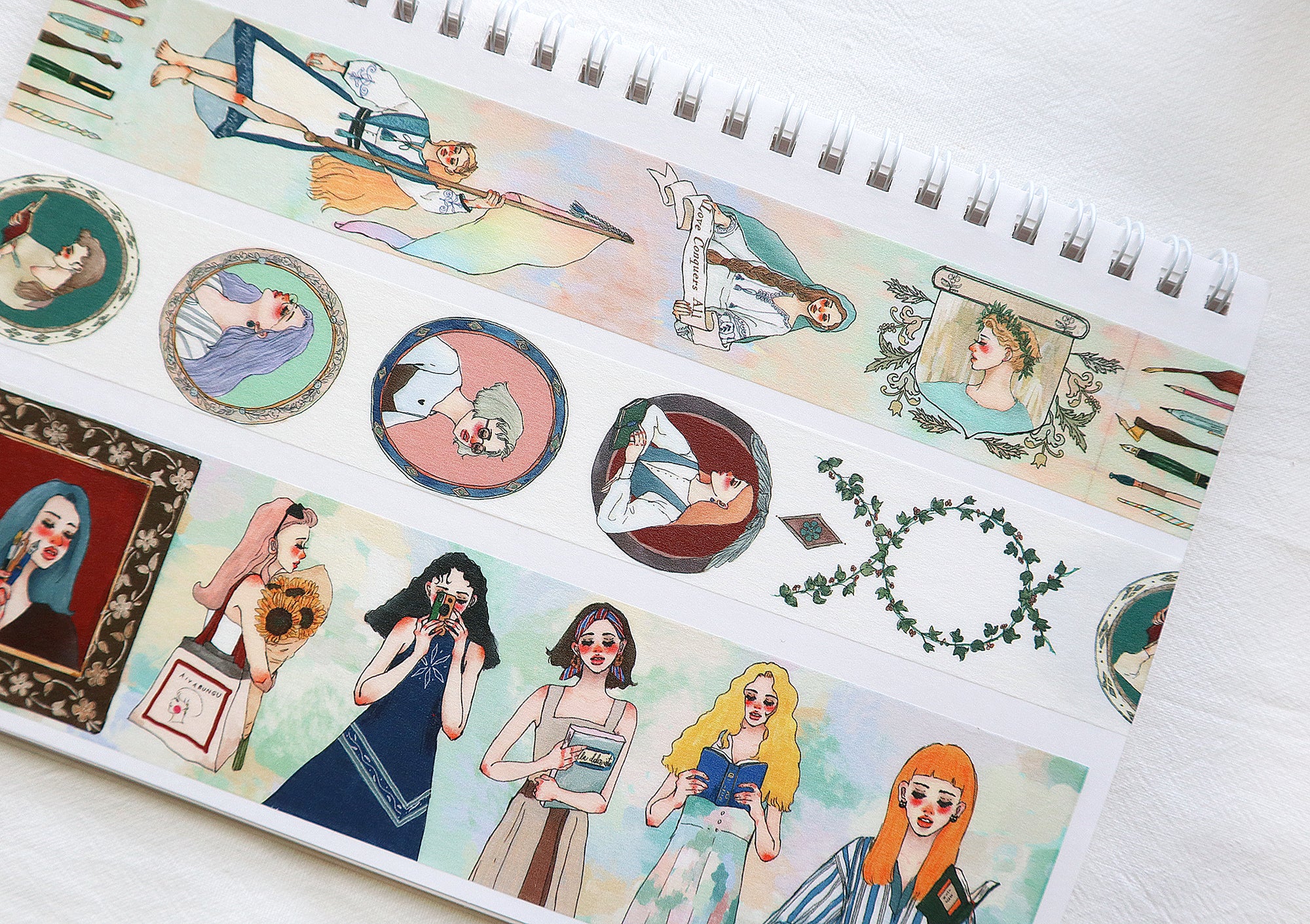 La Dolce Vita Washi Tape: Girls Portrait – Papergame