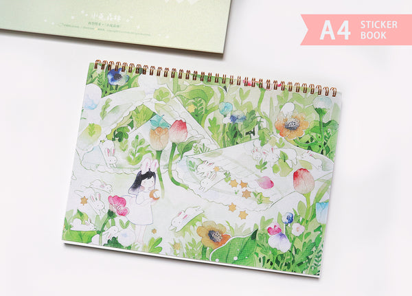 Bunny Forest Washi Collecting Notebook