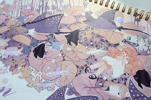 Ocean Dream Washi Collecting Notebook