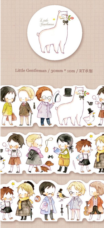 Hayama Washi Tape: Little Gentleman