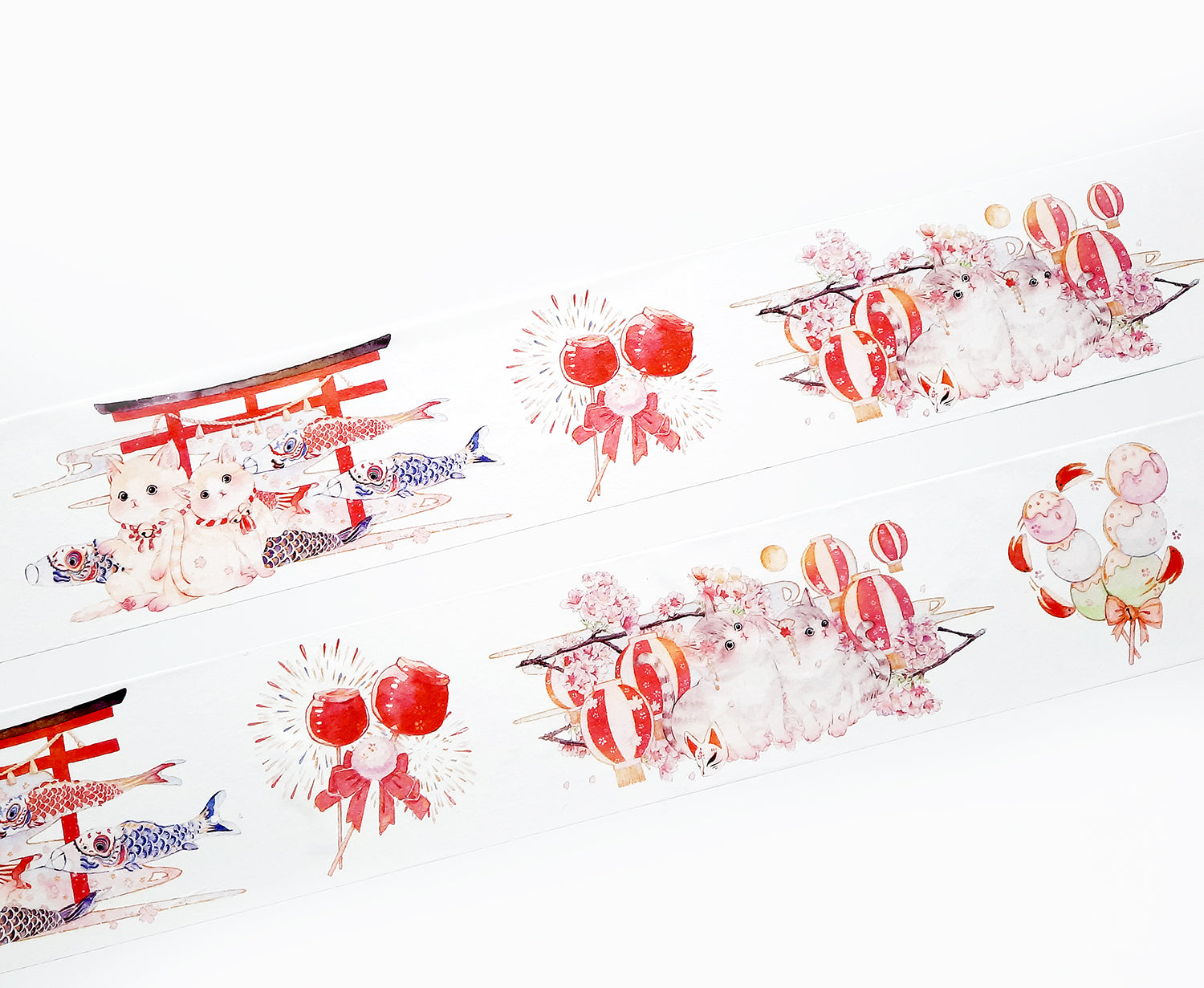 Lucky Washi Tape: Cats in Japan