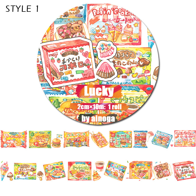 Lucky Washi Tape: DIY Candy Kit
