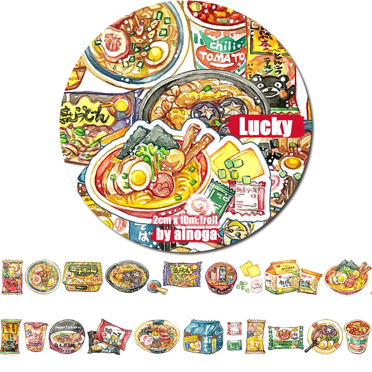 Lucky Washi Tape: Instant Noodles