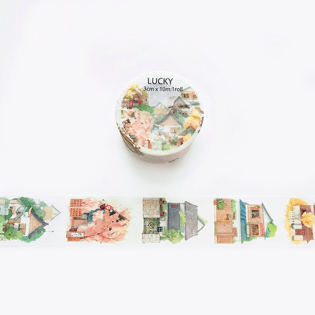 Lucky Washi Tape: Sweet Home