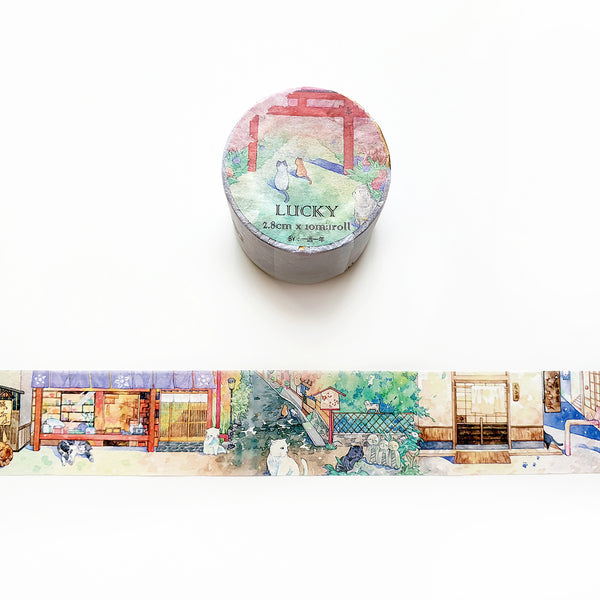 Lucky Washi Tape: Neighborhood Cats