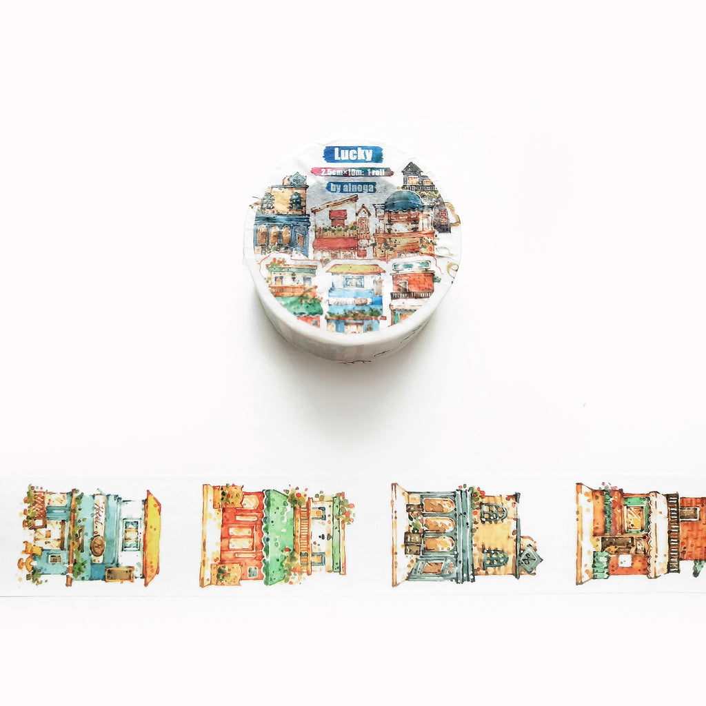 Lucky Washi Tape: Shops and Hotels