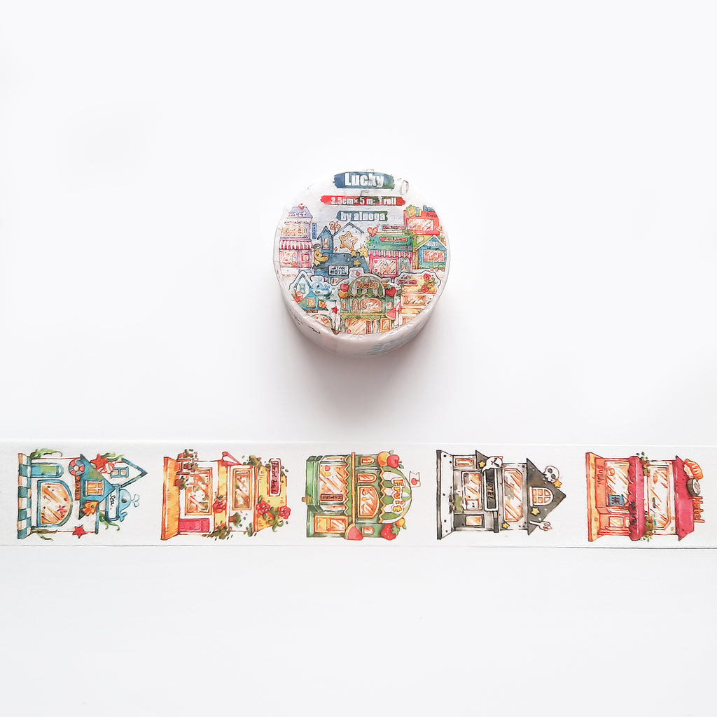 Lucky Washi Tape: Boutique Shops
