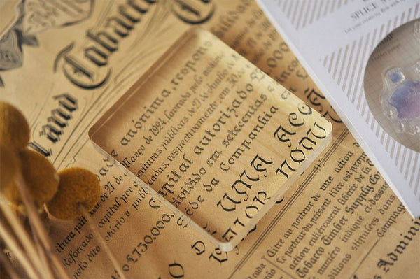 MU Lifestyle Acrylic Stamping Block - Square