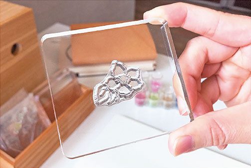 Acrylic Block for Clear Stamp, Transparent Stamp Block, Acrylic