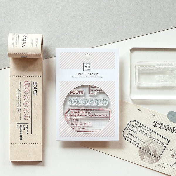 MU Lifestyle Record Life Splice Stamp NO. 02