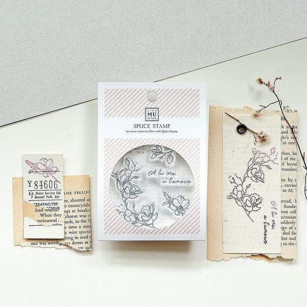 MU Lifestyle Record Life Splice Stamp NO. 06