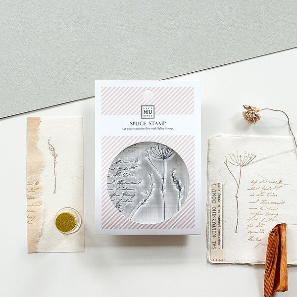 MU Lifestyle Record Life Splice Stamp NO. 07