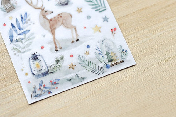 MU Lifestyle Christmas Print-On Stickers: 1004