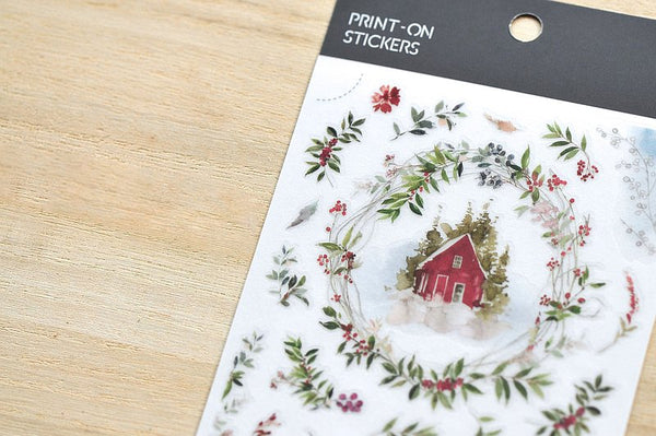 MU Lifestyle Christmas Print-On Stickers: 1006
