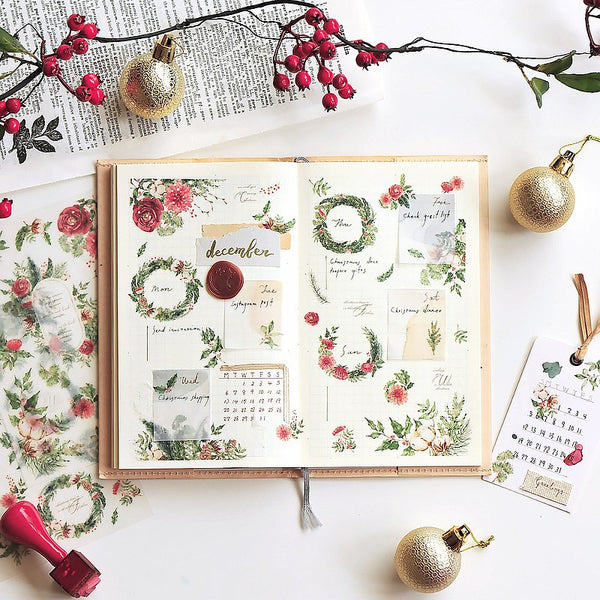 MU Lifestyle Christmas Print-On Stickers: 1007