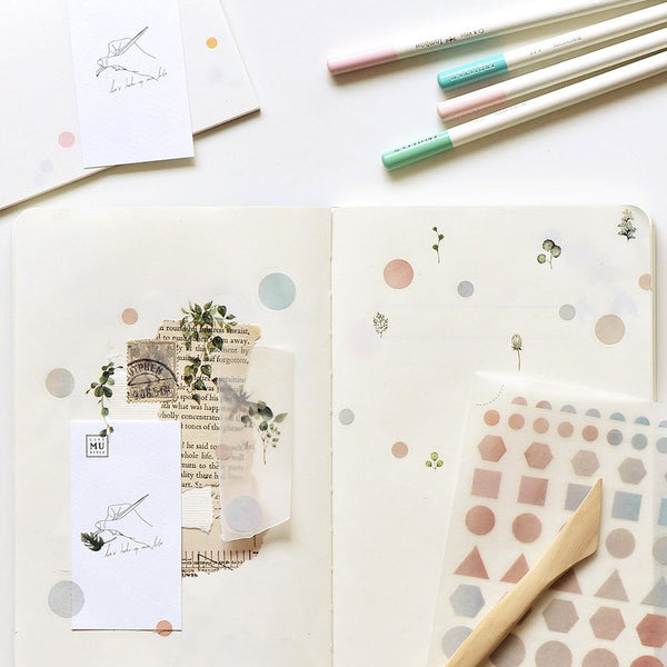 MU Lifestyle Print-On Stickers: 042