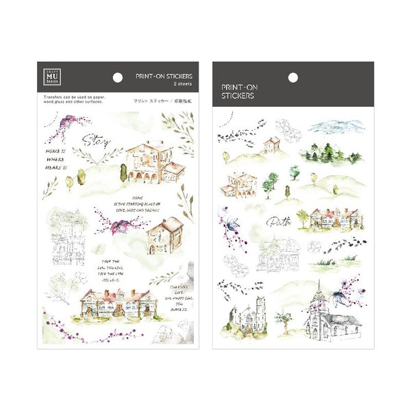 MU Lifestyle Print-On Stickers: 112