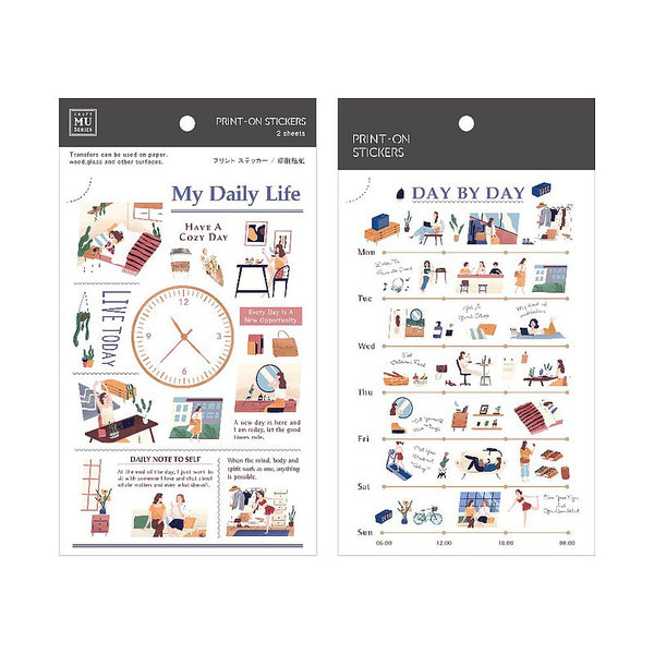 MU Lifestyle Print-On Stickers: 135