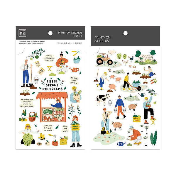 MU Lifestyle Print-On Stickers: 136