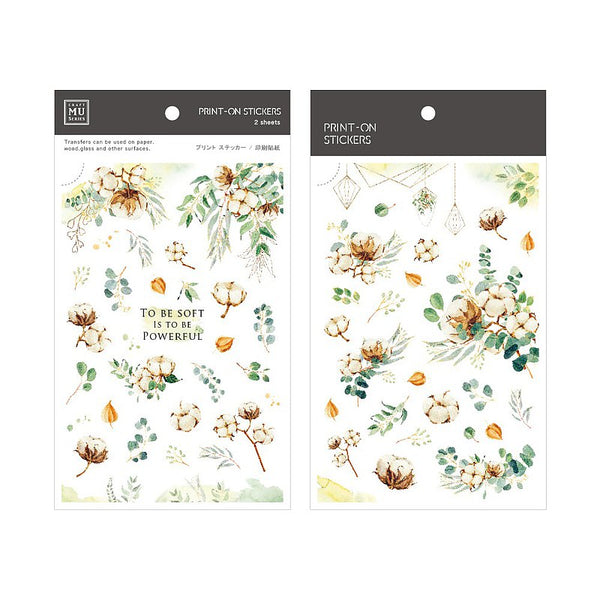 MU Lifestyle Print-On Stickers: 144