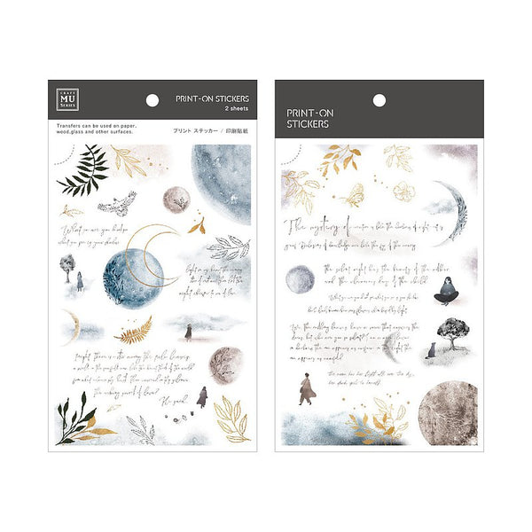 MU Lifestyle Print-On Stickers: 163