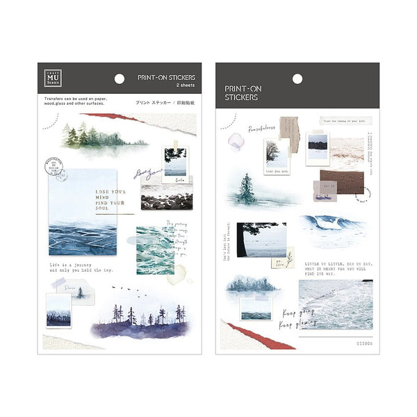 MU Lifestyle Print-On Stickers: 177