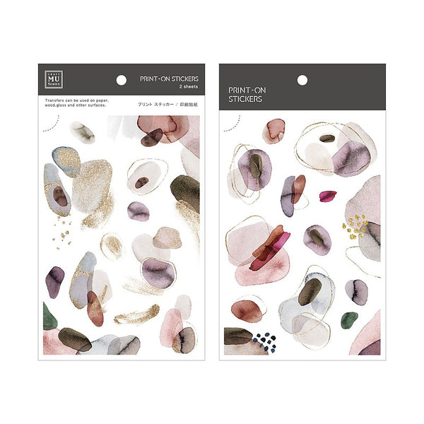 MU Lifestyle Print-On Stickers: 179