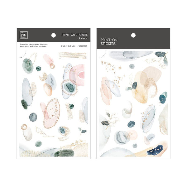 MU Lifestyle Print-On Stickers: 180