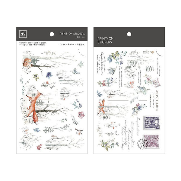 MU Lifestyle Print-On Stickers: 209