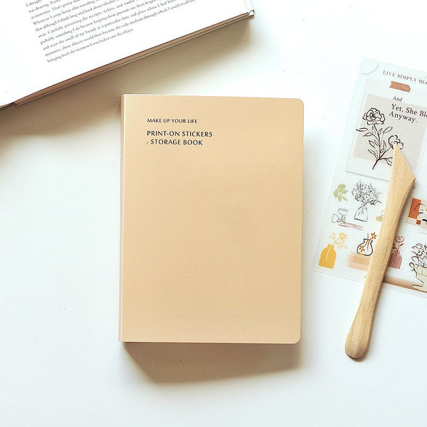 MU Lifestyle Sticker Storage Book