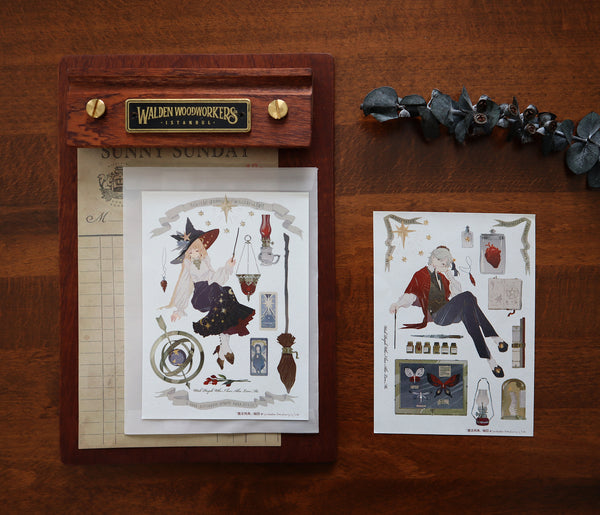Scribbulus Everchanging Inks: Magical Instruments Sticker Sheets