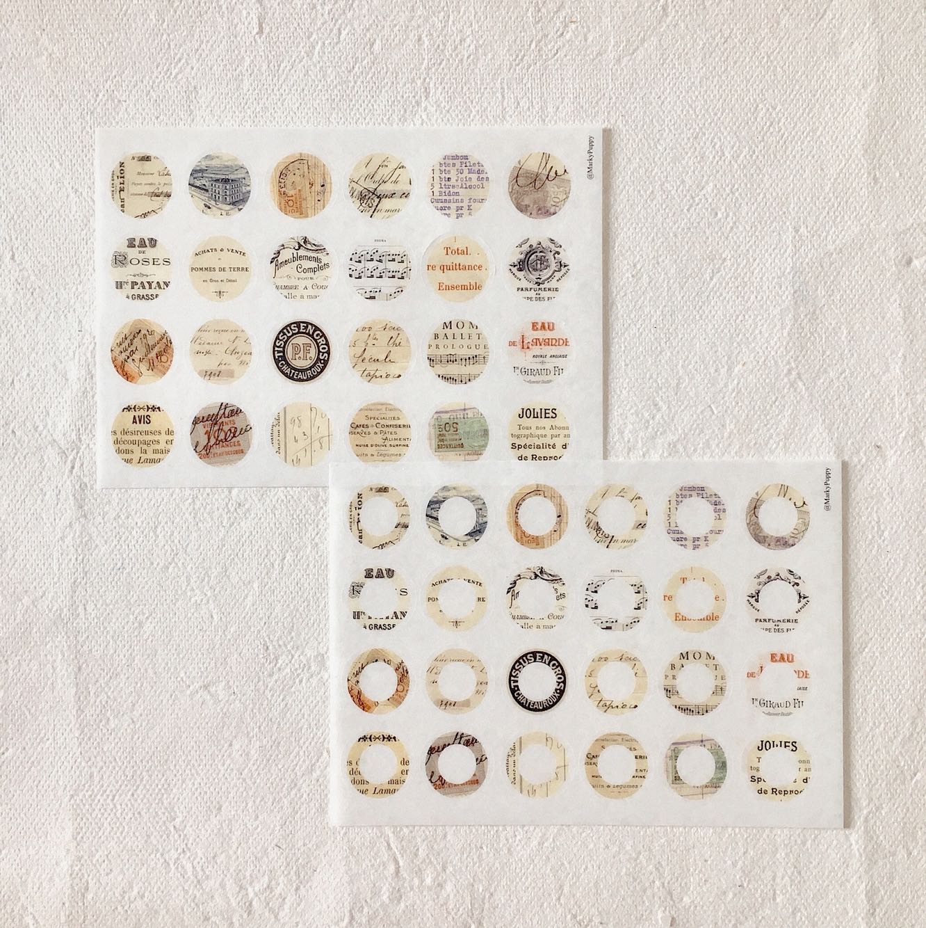 Sunny Sunday Washi Tape: Vintage Collage – Papergame