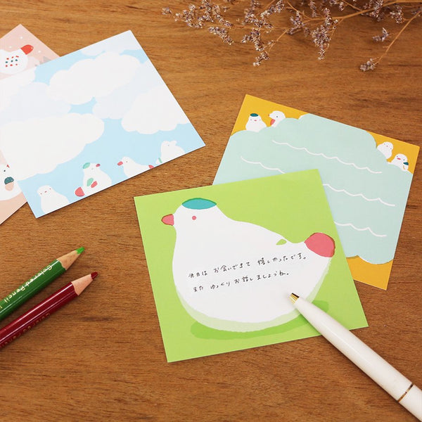 Cozyca Memo Block: Pigeon