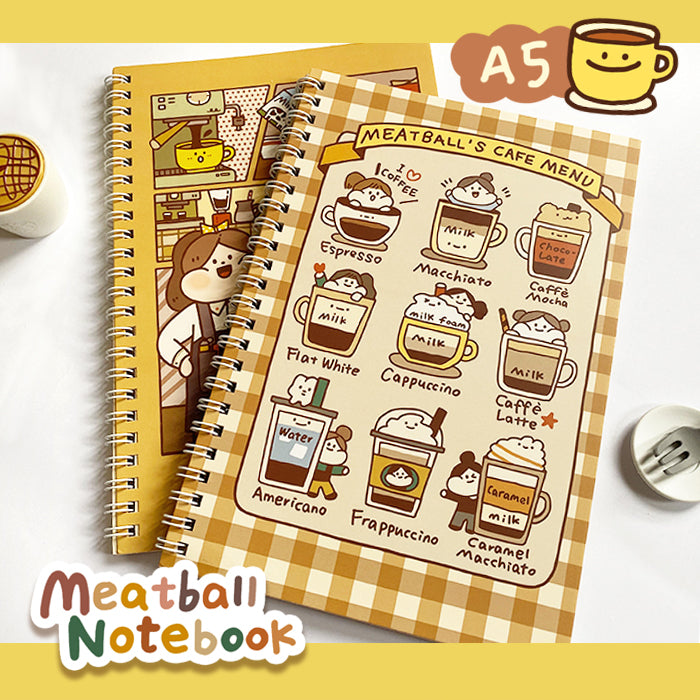 Meatball Notebook: Coffee Shop Series