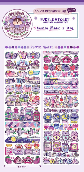 Tape Sample: Meatball Color Lab Series 2