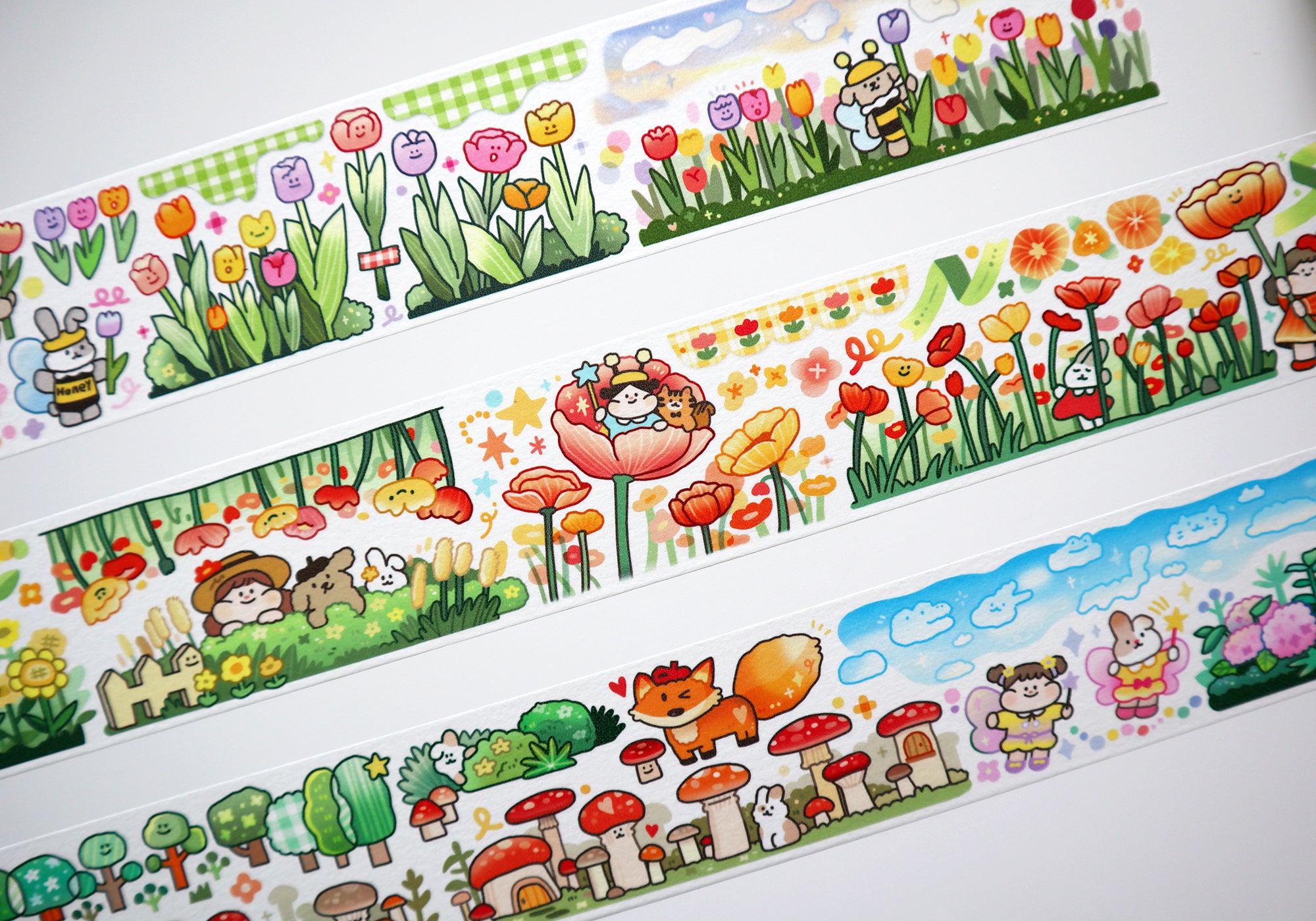 Meatball Washi Tape: Flower Patch