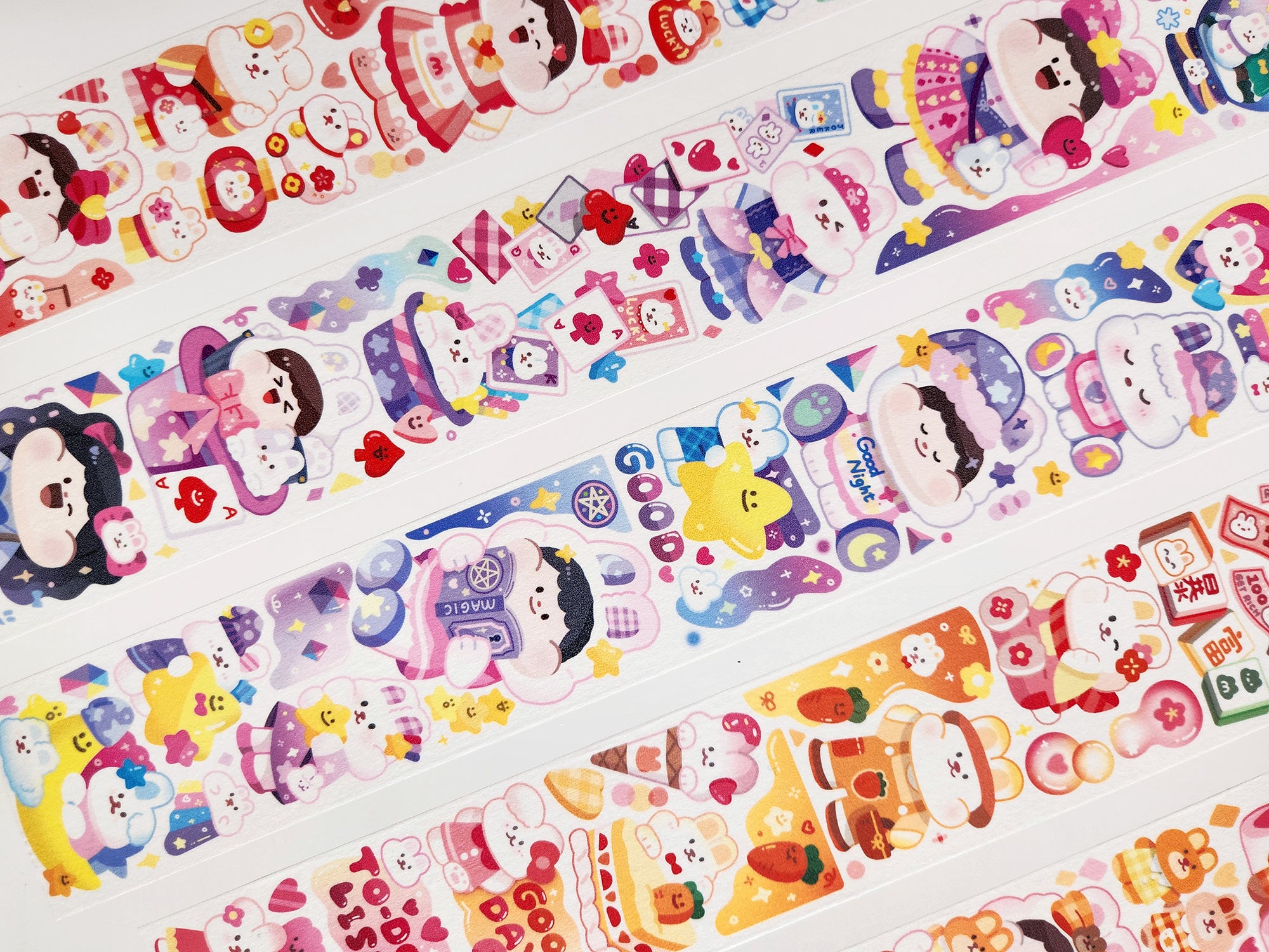 Meatball Washi Tape: Luck of the Rabbit