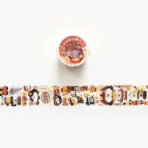 Meatball Washi Tape: Nothing is Impossible with Coffee and Bread