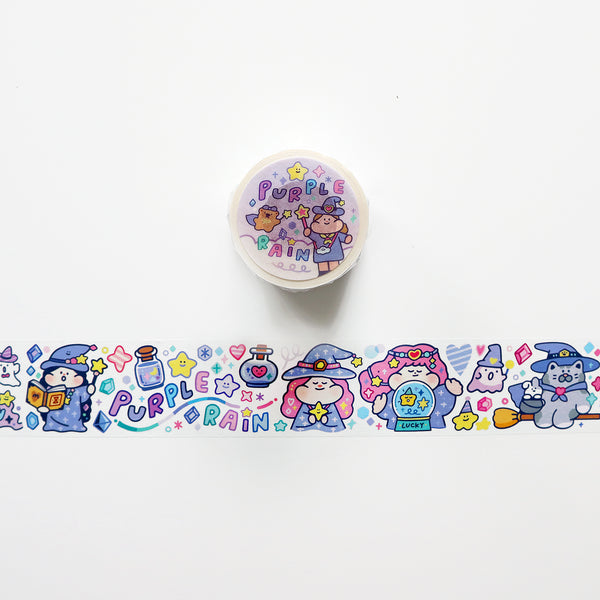 Meatball Washi Tape: Purple Rain