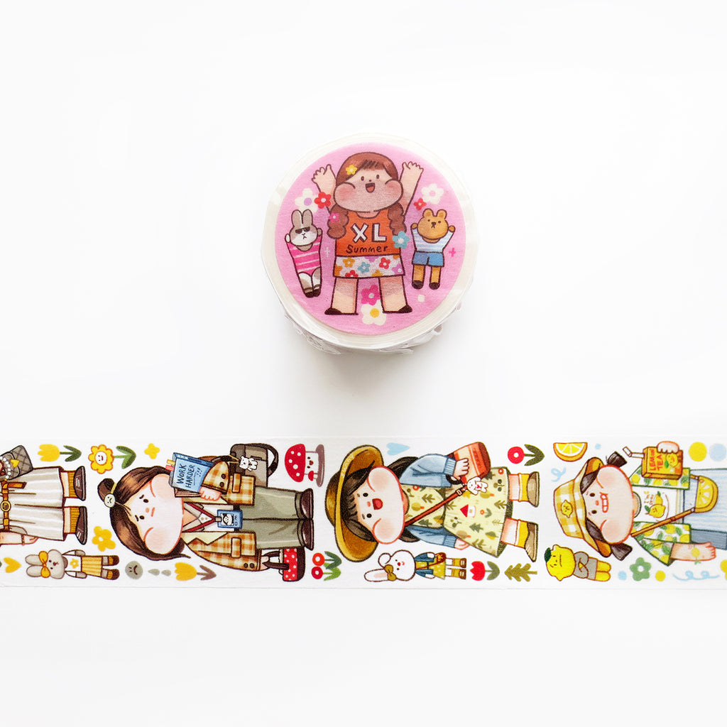 Meatball Washi Tape: Summer Outfits
