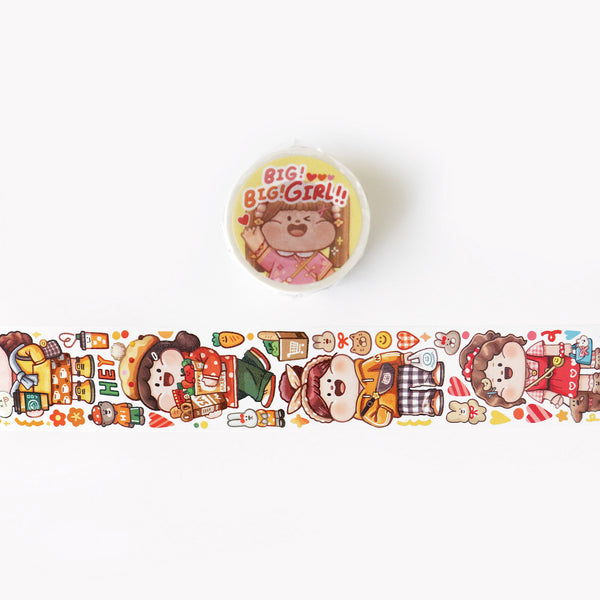 Meatball Washi Tape: Big Big Girl!