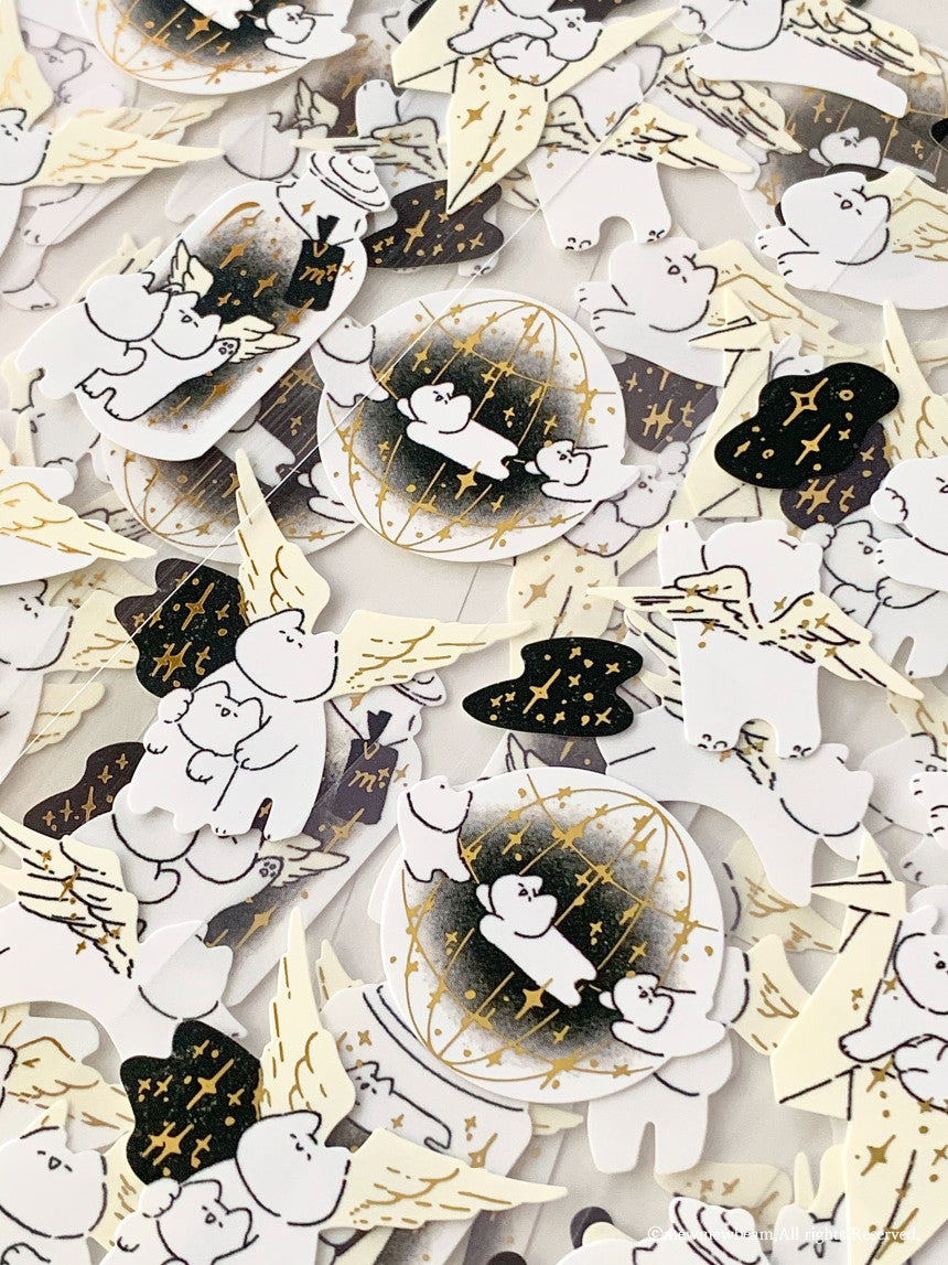 Mewmewbeam Sticker Sheet: Wings