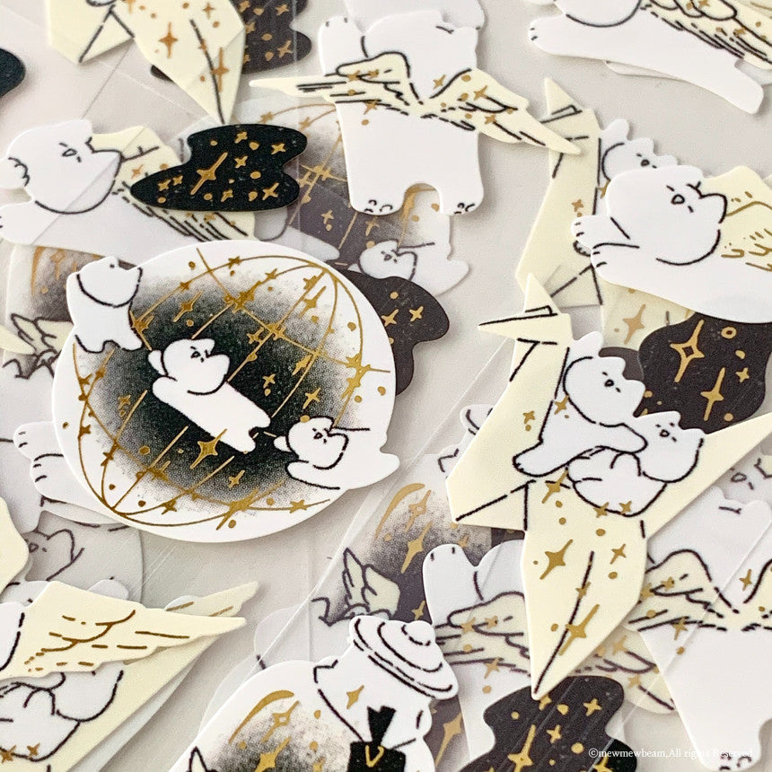 Mewmewbeam Sticker Sheet: Wings