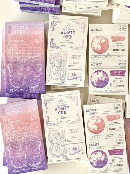 Mewmewbeam Vintage Tickets: Change