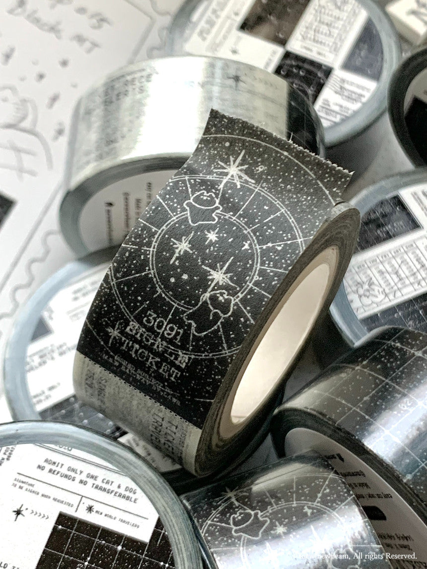 Mewmewbeam Washi Tape: Easy Cut Map015