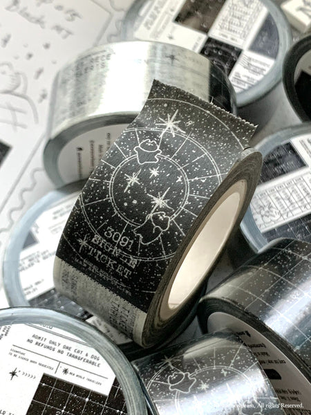 Mewmewbeam Washi Tape: Easy Cut Map015