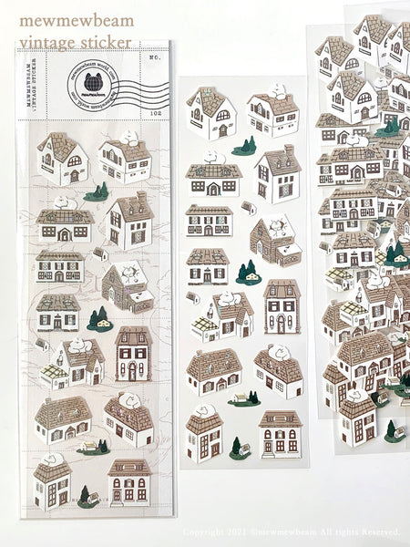 Mewmewbeam Sticker Sheet: House