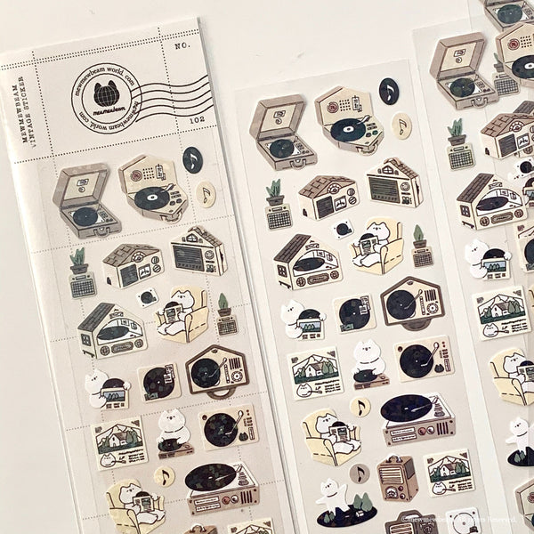 Mewmewbeam Sticker Sheet: LP